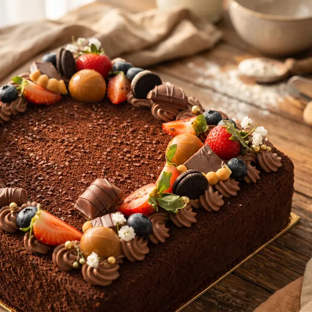 Chocolate celebration sheet cake
