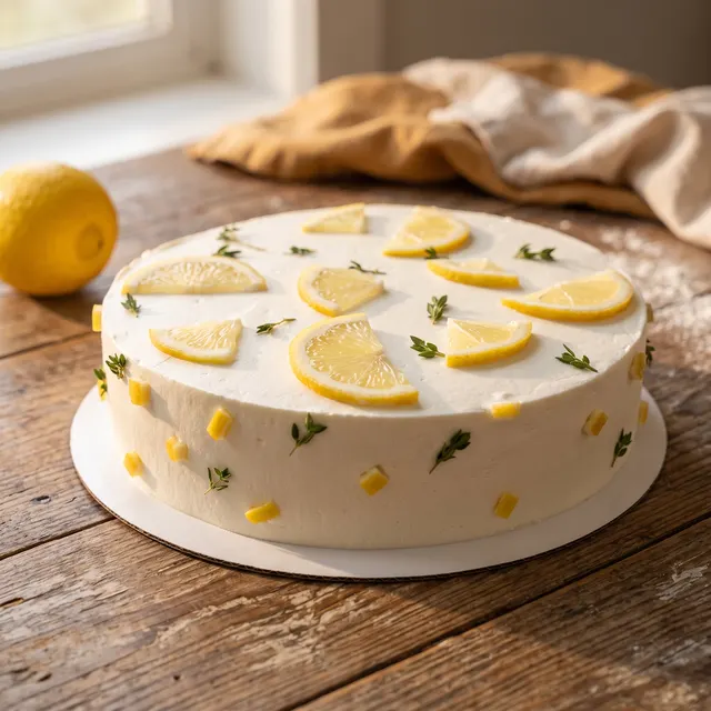 Lemon Sponge Cake