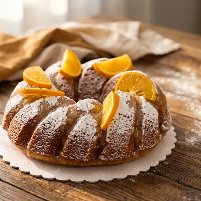 Orange Sponge Cake